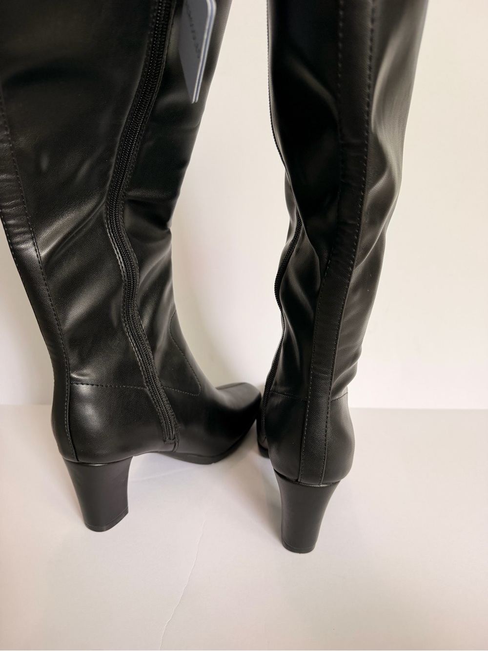 Aerosoles Black knee high chai Heeled Boots 6.5 new in box - Picture 6 of 6
